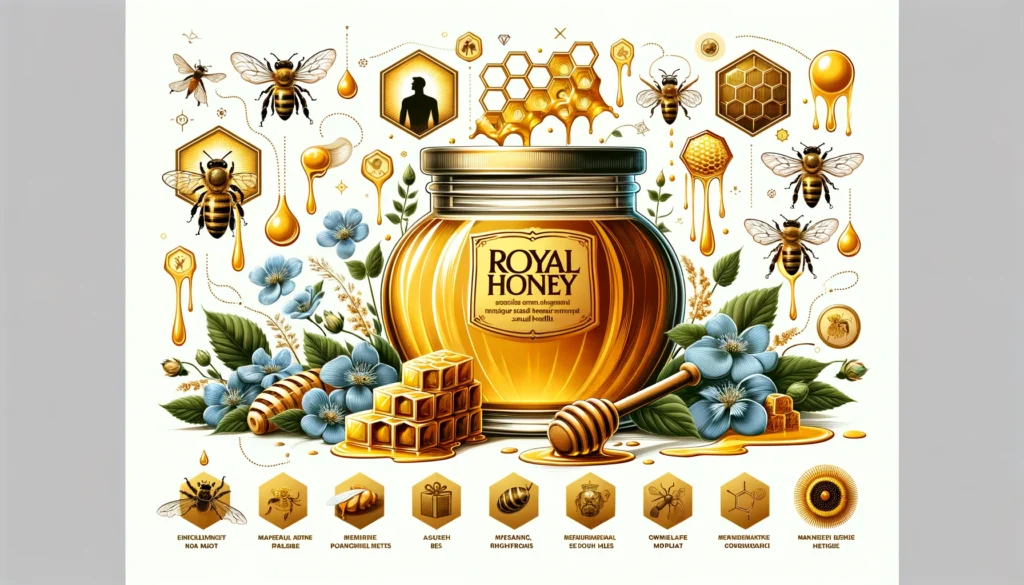 العسل الملكي للرجال فوائد أكثر من أن تُعد