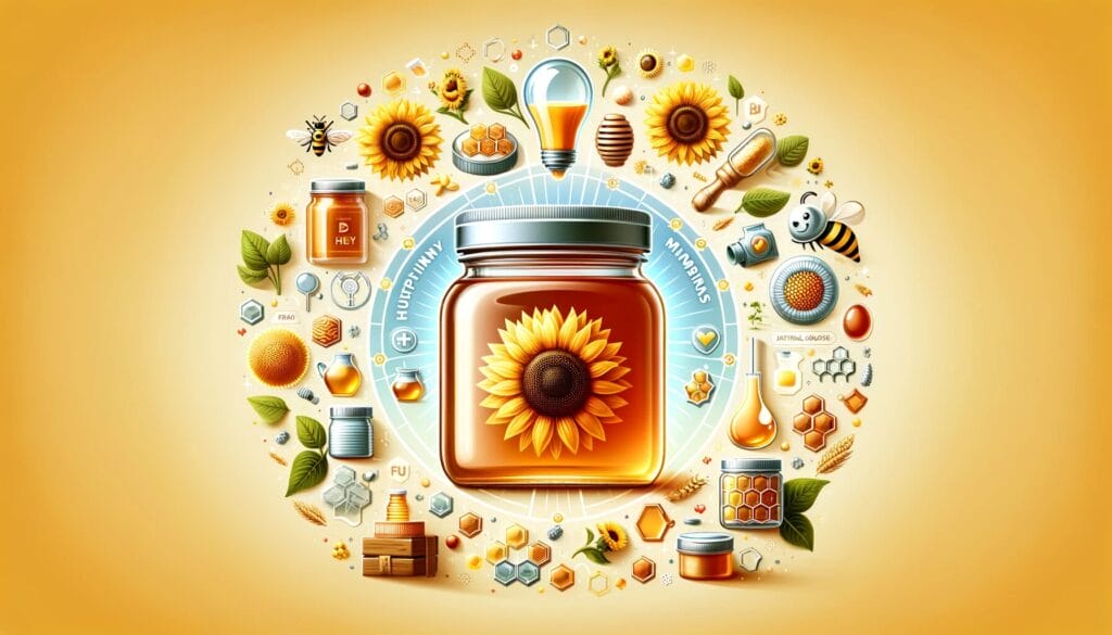 القيمة الغذائية في عسل زهرة عباد الشمس
