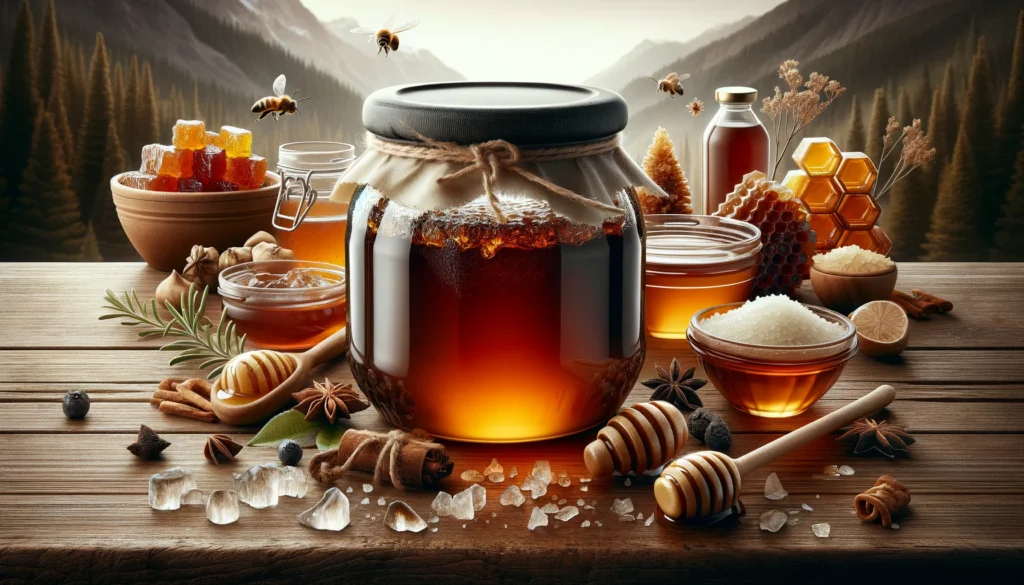 العسل الجبلي بصفات تميزه عن أنواع العسل