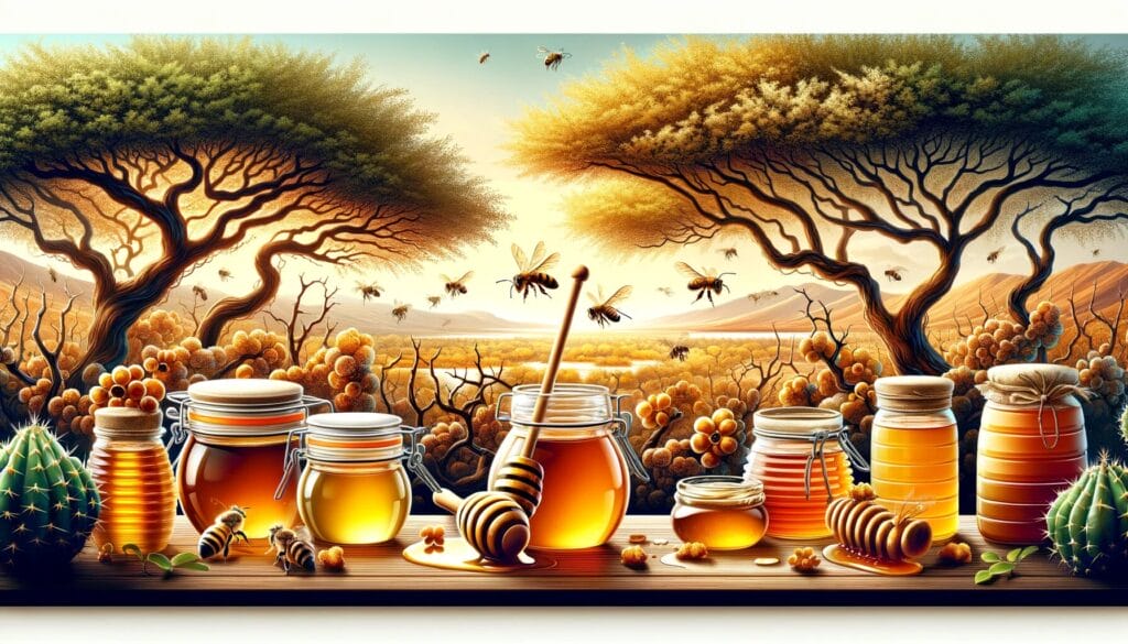 أنواع عسل الاشواك
