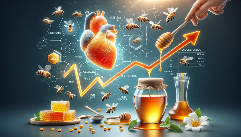 فوئد العسل للقلب في خفض مستويات الكوليسترول
