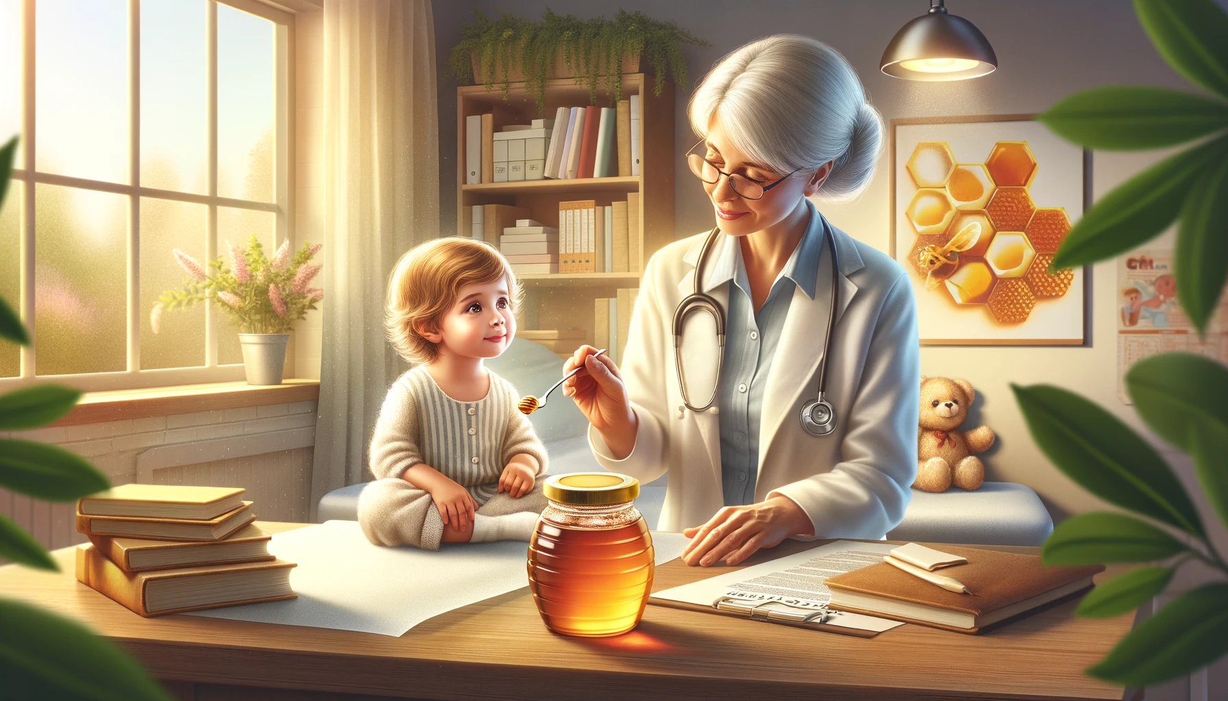 العسل للاطفال وأشهر الأمراض التي يعالجها