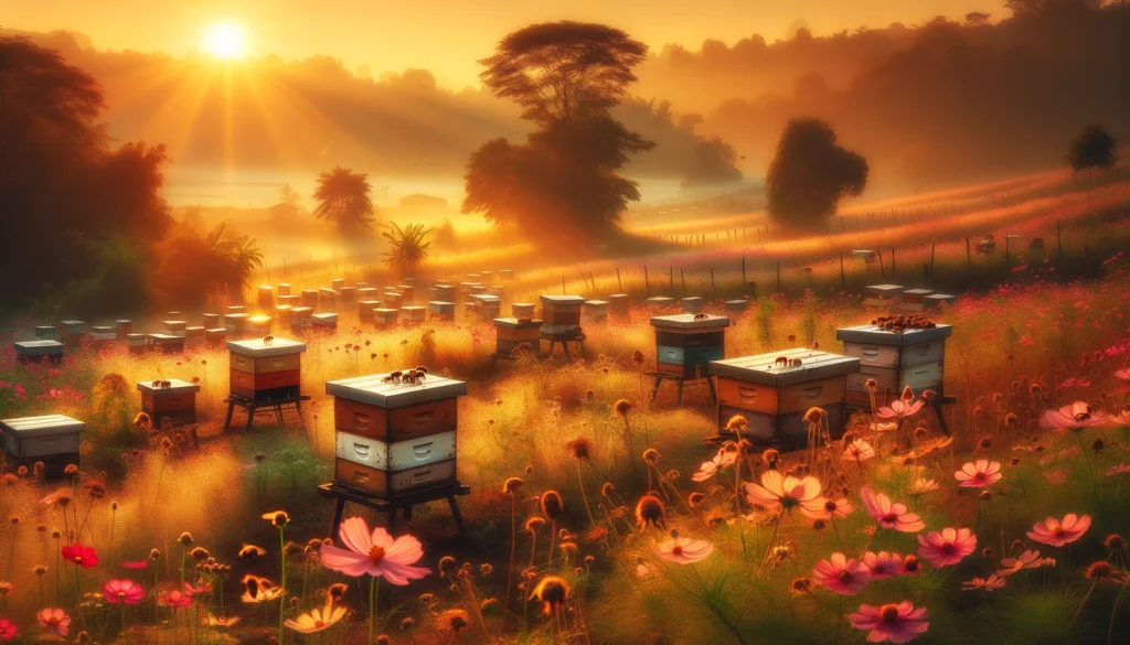 مراعي النحل الطبيعية في شركة التاجي